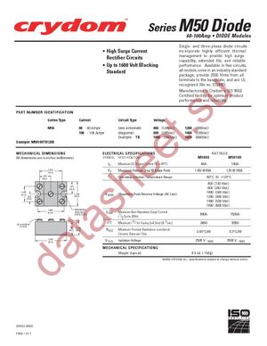 M5060SB1200 datasheet  